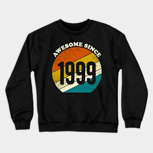 Awesome since 1999 vintage Crewneck Sweatshirt